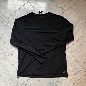 Vuori Black Long Sleeve Men's Tee